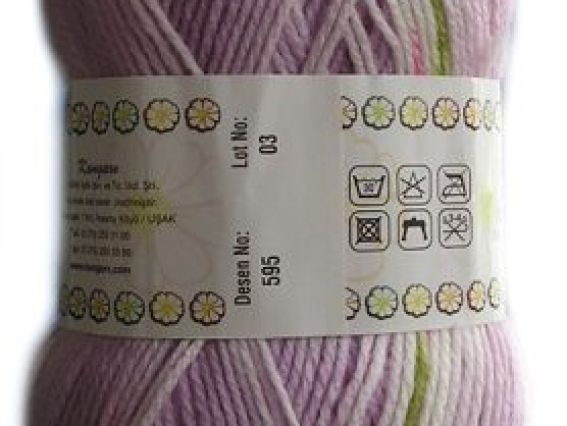 Детский акрил Cici bebe Papatya 03 сиреневый